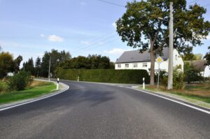 Straßenbau Asphaltbau
